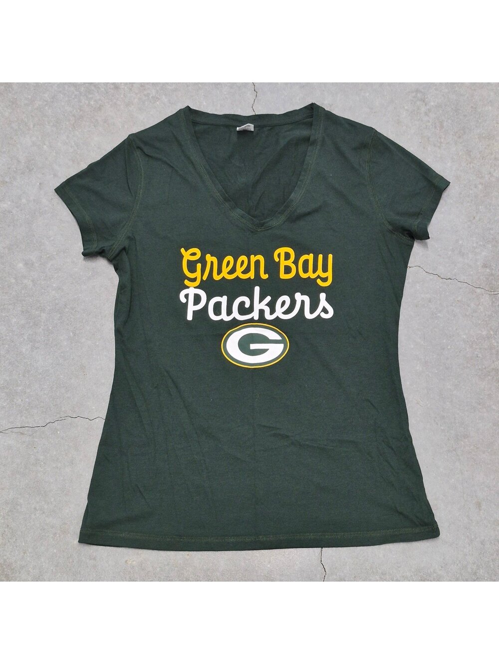 NFL Green Bay Packers V Neck T Shirt